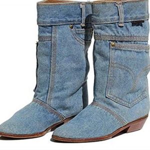 Denim COWBOY boots